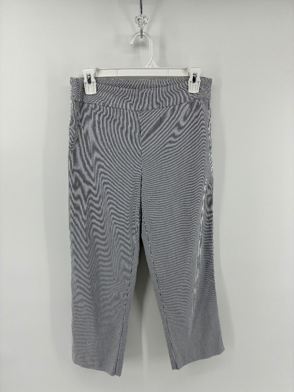 Cleo Lightweight Striped Cropped Pants